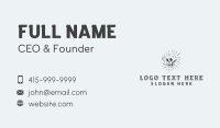 Hipster Skull Smoking Business Card Image Preview