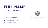 Wash Cleaning Janitor Business Card Preview