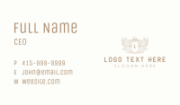 Crown Bird Crest Business Card Image Preview