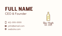 Wine Bottle Liquor Business Card Image Preview