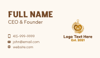 Wheat Pretzel Baker Business Card Image Preview