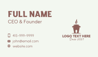 Hot Coffee House  Business Card Image Preview