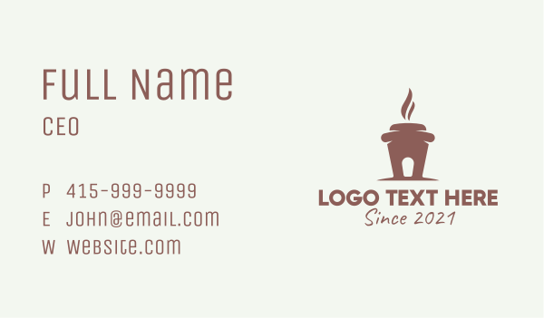 Hot Coffee House  Business Card Design Image Preview