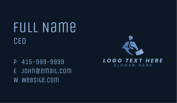 Corporate Employee Person Business Card Design Image Preview