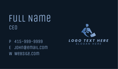 Corporate Employee Person Business Card Image Preview
