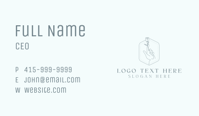Tulip Floral Decorator Business Card Image Preview