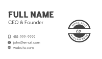 Streetwear Apparel Brand Business Card Image Preview