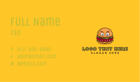 Monster Burger Restaurant Business Card Image Preview