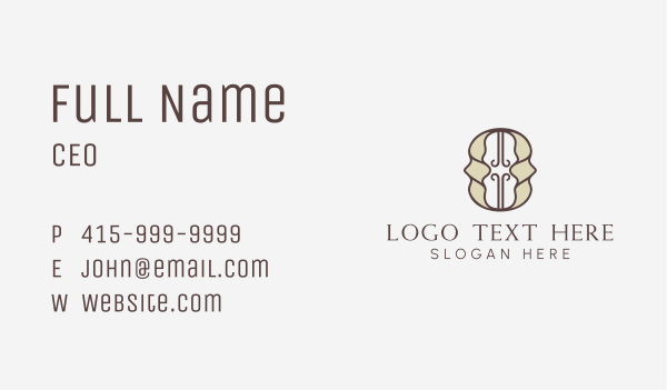 Luxury Brand Letter O Business Card Design Image Preview