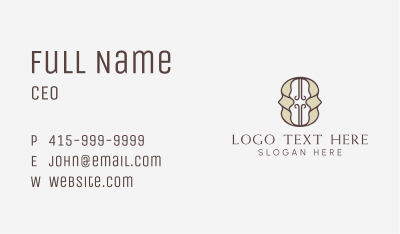 Luxury Brand Letter O Business Card Image Preview