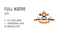 Flame Grilling Tools Business Card Image Preview