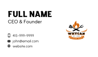 Flame Grilling Tools Business Card Image Preview