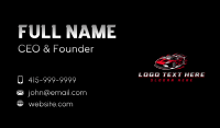 Car Racing Garage Business Card Preview