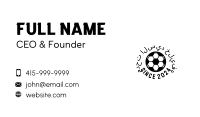 Football Soccer Ball Business Card Image Preview