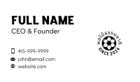 Football Soccer Ball Business Card Image Preview