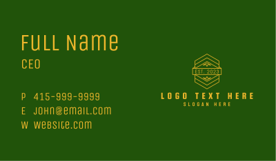 Golden Mountain Outdoor  Business Card Image Preview