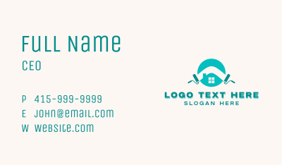 Home Painting Renovation Business Card Image Preview