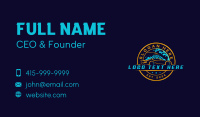 Car Wash Detailing Business Card Design