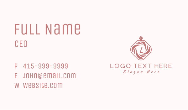 Feminine Perfume Cologne  Business Card Design Image Preview