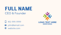 Community Center Foundation Business Card Design