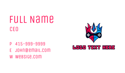 Gaming Hacker Squad  Business Card Image Preview