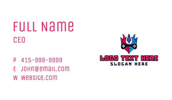 Gaming Hacker Squad  Business Card Design Image Preview