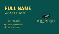 Outdoor Camping Trailer Business Card Image Preview
