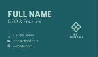 Blue Diamond Window Business Card Image Preview