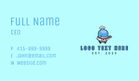 Whale Chef Mascot Business Card Image Preview