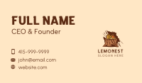 Coffee Tree Outdoor Business Card Design
