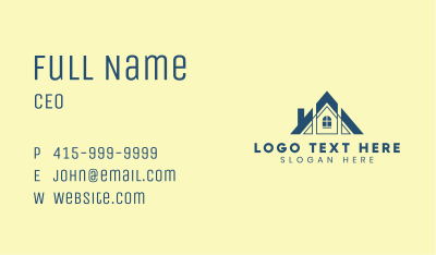 House Contractor Realty Business Card Image Preview