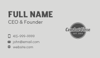 Black Hipster Business Business Card Image Preview