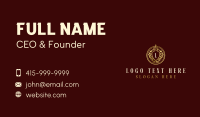 Luxury Shield Boutique Business Card Preview