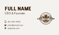 Brewery Barrel Beverage Business Card Image Preview