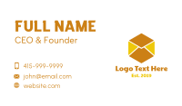 Cube Mail Business Card Design
