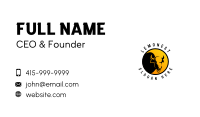 Bufallo Bison Horn Business Card Image Preview