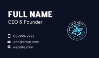 Ocean Fishing Bait  Business Card Design