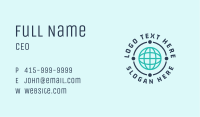 Digital Global Recruitment Business Card Image Preview