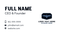 Esport Eagle Badge Business Card Preview