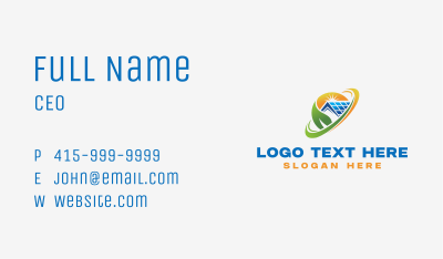 Renewable Solar Panel  Business Card Image Preview
