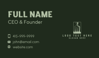 Vintage Gardening Fork Business Card Preview