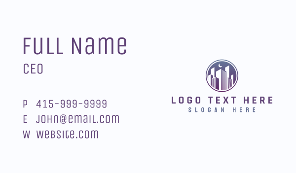 City Building Property Business Card Design Image Preview
