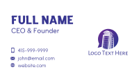 Chat Phone Booth Business Card Design