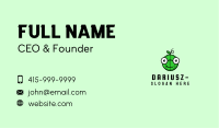 Watermelon Glasses Mascot  Business Card Image Preview