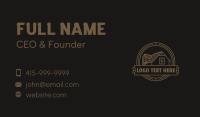 Vintage Roofing Badge Business Card Image Preview