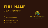 Tropical Beach Resort Business Card Preview