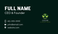 Leaf Landscaping Lawn Business Card Design