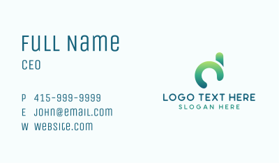 Eco Nature Garden Business Card Image Preview