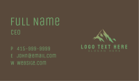Green Mountain Range Business Card | BrandCrowd Business Card Maker