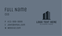 Modern Real Estate Building Business Card Image Preview
